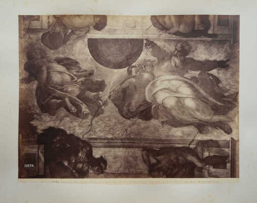 [Альбом фотографий фресок Сикстинской капеллы в Ватикане]. [конец XIX - начало XX в.].